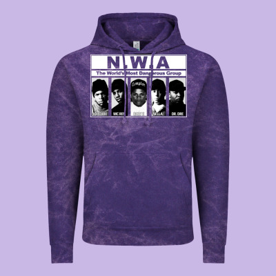 N W A Vintage Hoodie Designed By Artisfamous