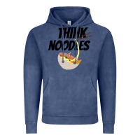 Vintage Denim think noodles Vintage Hoodie - artisFamous