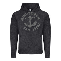Vintage Black Minutemen San Pedro Vintage Hoodie - artisFamous
