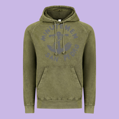 Minutemen San Pedro Vintage Hoodie Designed By Artisfamous