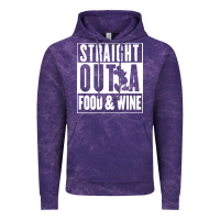 Cloud Purple straight out a food and wine Vintage Hoodie - artisFamous