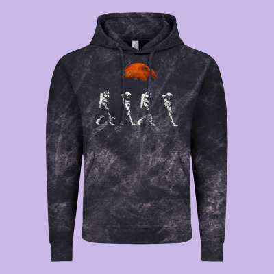 Solar System Galaxy, Astronomy Lover Vintage Hoodie Designed By Artisfamous