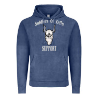 Vintage Denim soldiers of odin worldwide support Vintage Hoodie - artisFamous