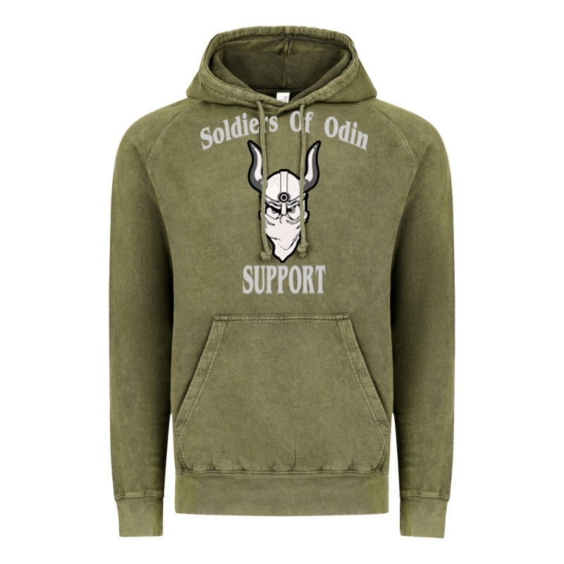Soldiers Of Odin Worldwide Support Vintage Hoodie by artisFamous | Teevron