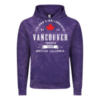 Cloud Purple vancouver canada Vintage Hoodie - artisFamous