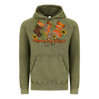 Vintage Olive western Christmas Vintage Hoodie - CowhideDigitalArt