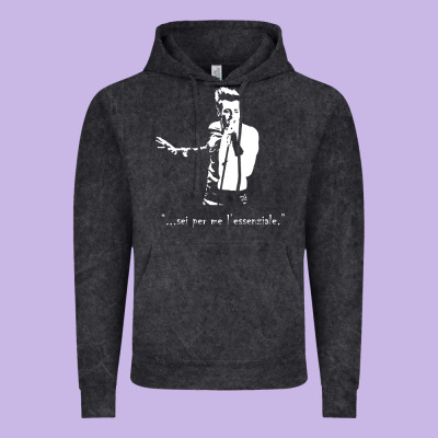 Marco Mengoni L Essenziale Vintage Hoodie Designed By Artisfamous
