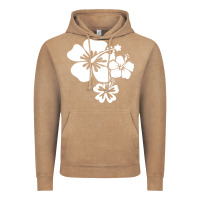 Vintage Coffee hawaiian flower Vintage Hoodie - artisFamous