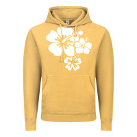 Vintage Mustard hawaiian flower Vintage Hoodie - artisFamous