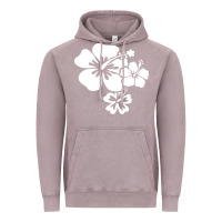 Vintage Zinc hawaiian flower Vintage Hoodie - artisFamous