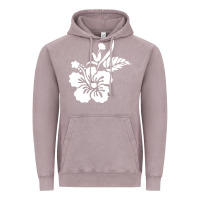 Vintage Zinc hawaiian flower Vintage Hoodie - artisFamous