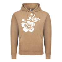 Vintage Coffee hawaiian flower Vintage Hoodie - artisFamous