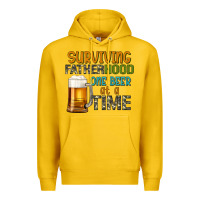Lemon surviving fatherhood one beer at a  time Premium Hoodie - Artiststas