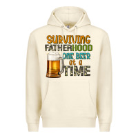 Sandshell surviving fatherhood one beer at a  time Premium Hoodie - Artiststas