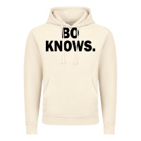 Vintage Artic bo knows (black text) Vintage Hoodie - artisFamous