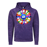 Cloud Purple wheel fortune Vintage Hoodie - artisFamous
