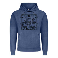 Vintage Denim drums gift Vintage Hoodie - artisFamous