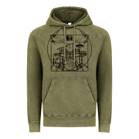 Vintage Olive drums gift Vintage Hoodie - artisFamous