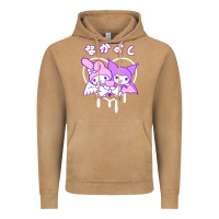 Vintage Camel melody and kuromi heart Vintage Hoodie - artisFamous