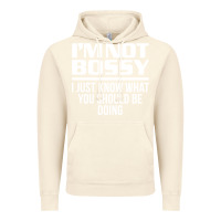 Vintage Artic I'M NOT BOSSY I JUST KNOW WHAT YOU SHOULD BE DOING FUNNY Vintage Hoodie - artisFamous