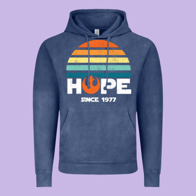 Hope Since 1977 Vintage Hoodie Designed By Artisfamous