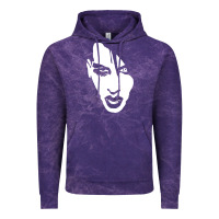 Cloud Purple marilyn manson face Vintage Hoodie - artisFamous