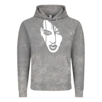 Cloud Rock marilyn manson face Vintage Hoodie - artisFamous