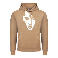 Vintage Coffee marilyn manson face Vintage Hoodie - artisFamous