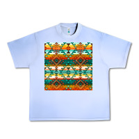 Grape Ice native american aztec seamless pattern 1 Urban Heavy Tee - BundleAndBundleShop