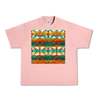 Salmon native american aztec seamless pattern 1 Urban Heavy Tee - BundleAndBundleShop