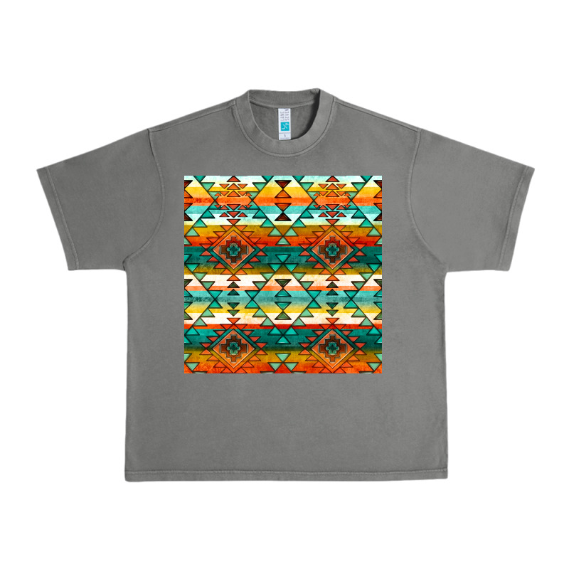 Native American Aztec Seamless Pattern 1 Urban Heavy Tee by BundleAndBundleShop | Teevron