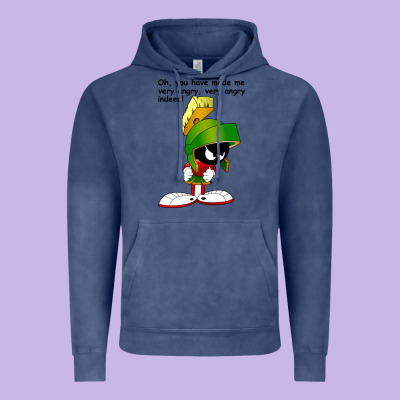 Marvin The Martian Looney Toons Vintage Hoodie Designed By Artisfamous
