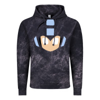 Cloud Black mega man retro video game face Vintage Hoodie - artisFamous