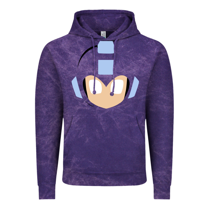Mega Man Retro Video Game Face Vintage Hoodie by artisFamous | Teevron