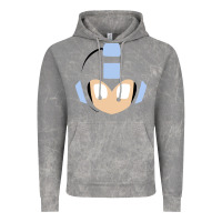 Cloud Rock mega man retro video game face Vintage Hoodie - artisFamous
