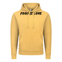 Food Is Love Vintage Hoodie | Teevron