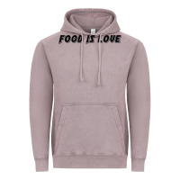 Vintage Zinc food is love Vintage Hoodie - artisFamous