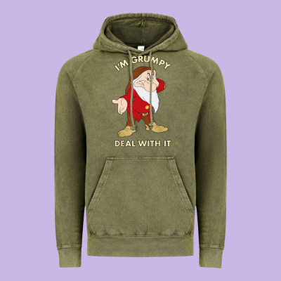 Santa Grumpy Vintage Hoodie Designed By Artisfamous