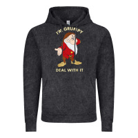 Vintage Black santa grumpy Vintage Hoodie - artisFamous