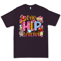 Plum Easter Day One hip Teacher Premium Tee - OliviaCreatesArt