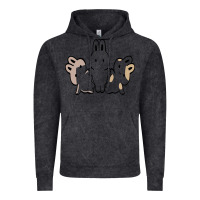 Vintage Black bunnys Vintage Hoodie - artisFamous