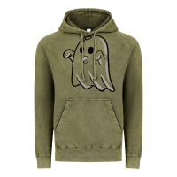 Vintage Olive ghost Vintage Hoodie - artisFamous