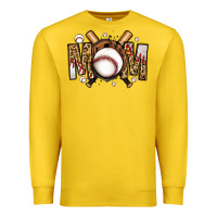Lemon baseball mom Premium Sweatshirt - Jasminsmagicworld