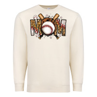 Sandshell baseball mom Premium Sweatshirt - Jasminsmagicworld