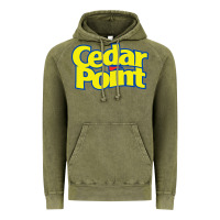 Vintage Olive cedar point Vintage Hoodie - artisFamous