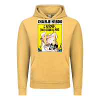Vintage Mustard charlie hebdo Vintage Hoodie - artisFamous