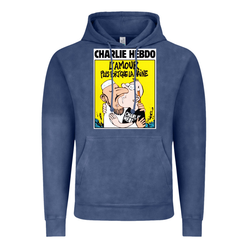 Charlie Hebdo Vintage Hoodie by artisFamous | Teevron