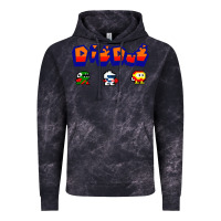 Cloud Black dig dug Vintage Hoodie - artisFamous