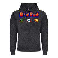 Vintage Black dig dug Vintage Hoodie - artisFamous