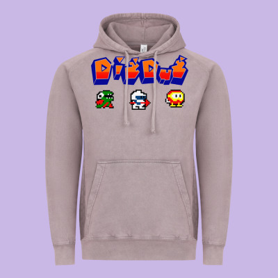 Dig Dug Vintage Hoodie Designed By Artisfamous